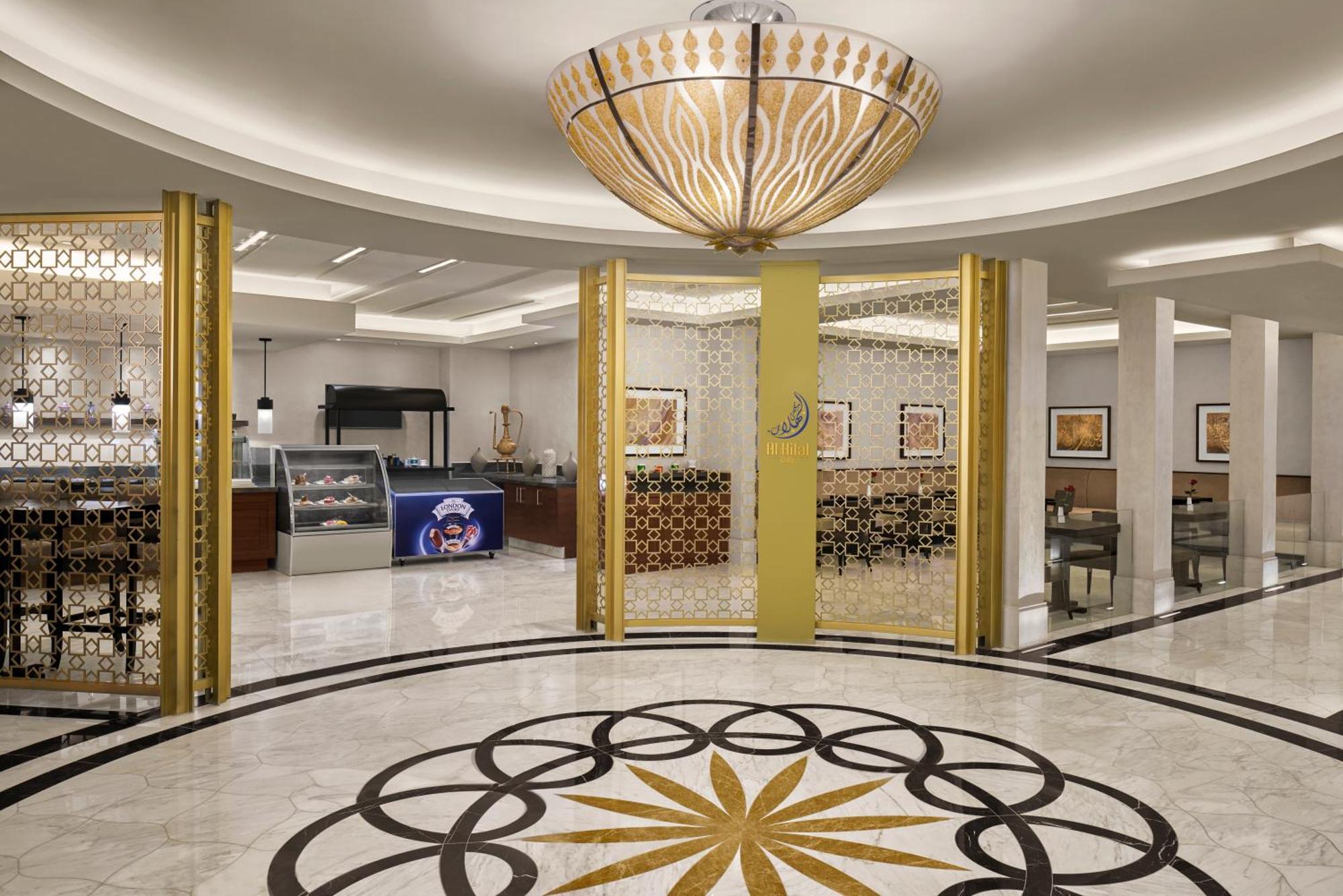 Hotel Conrad Jabal Omar Makkah Mekka Exterior foto The lobby of the hotel