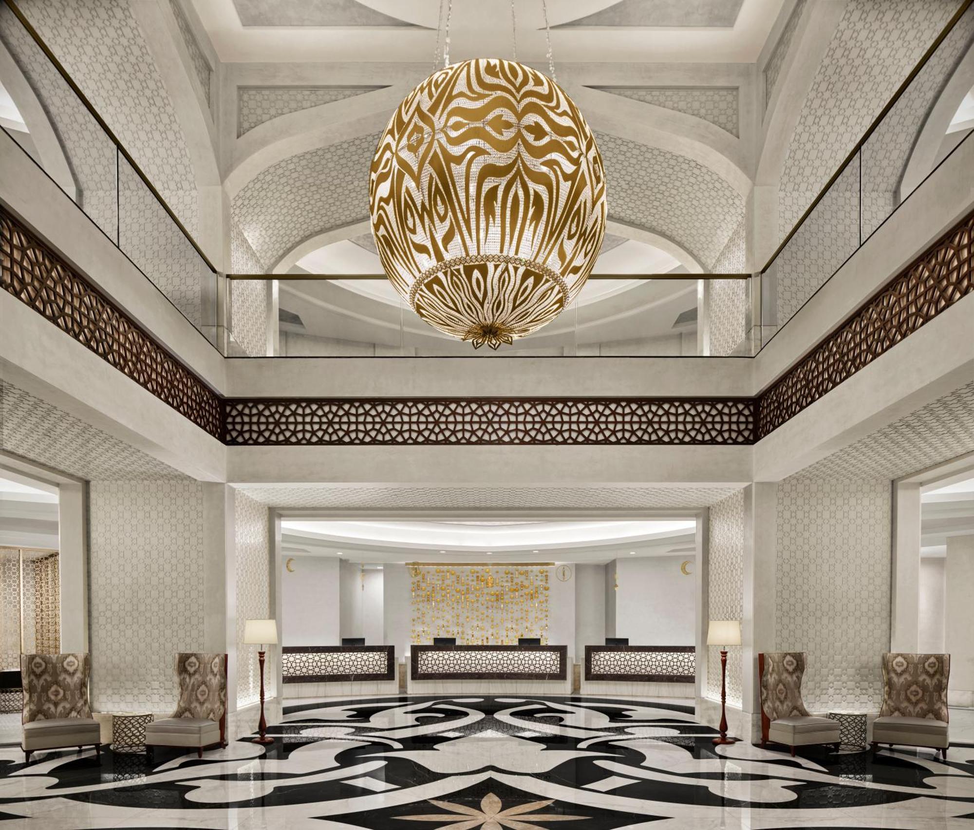 Hotel Conrad Jabal Omar Makkah Mekka Exterior foto The lobby of the hotel